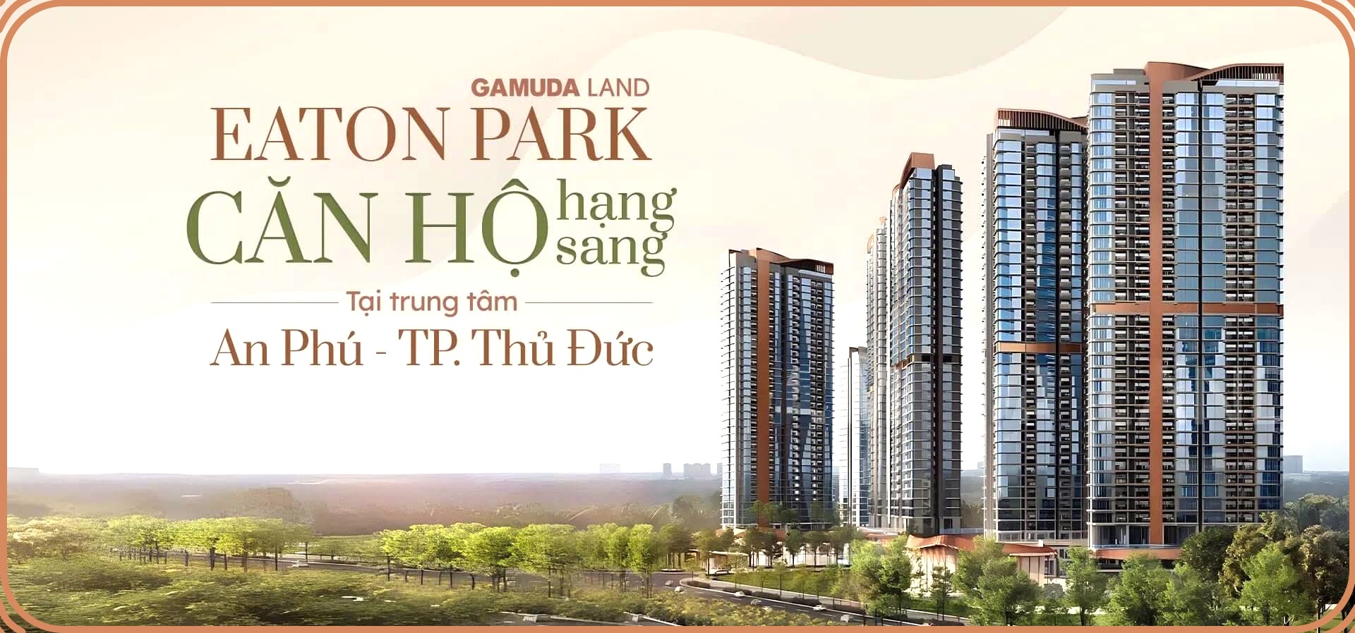 Gần cuối tháng 5 năm 2024, căn hộ Eaton Park chính thức mở bán