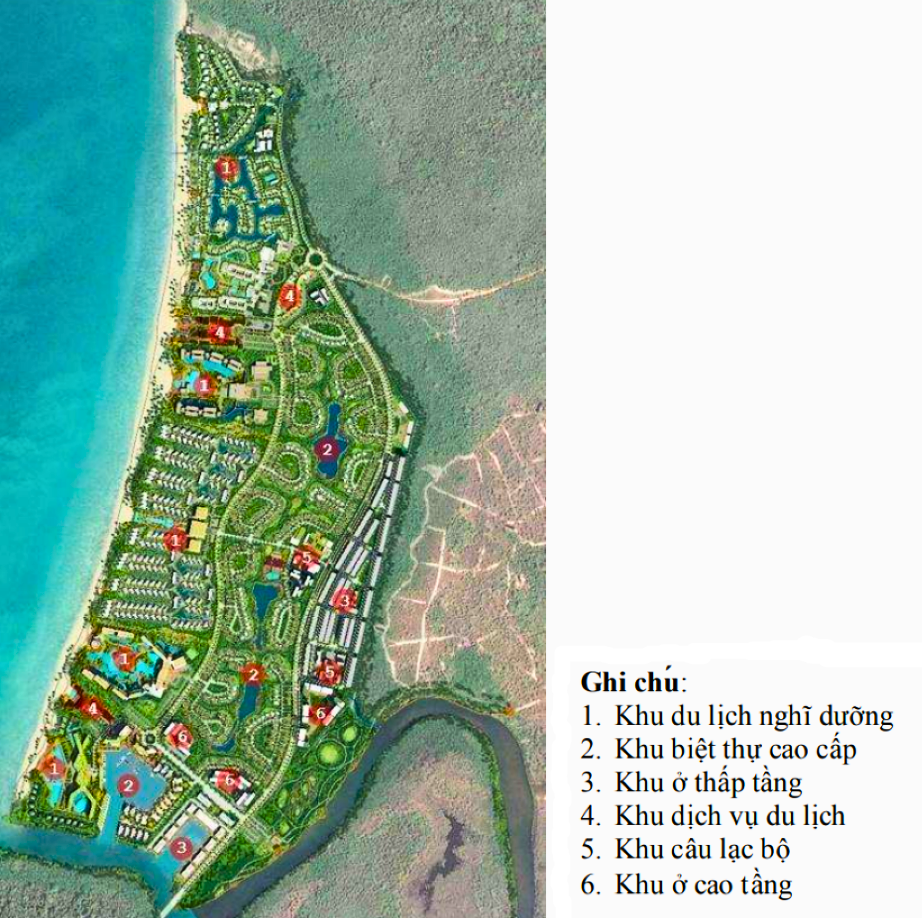 Mặt Bằng Phân Khu Forest Bay